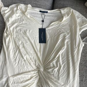 White Tommy Hilfiger blouse. Never worn